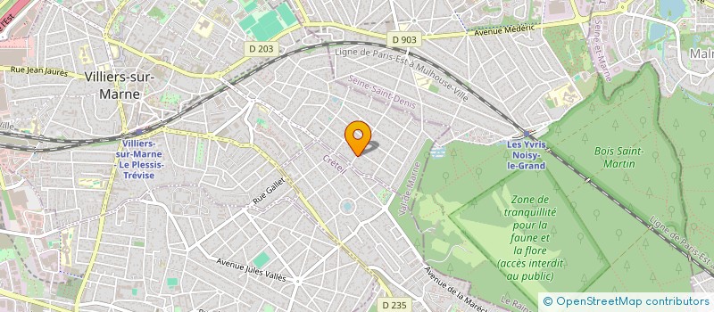 localisation de l'entreprise BREAKOUT  VILLIERS-SUR-MARNE