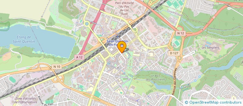 localisation de l'entreprise BREAKPOINT à MONTIGNY-LE-BRETONNEUX