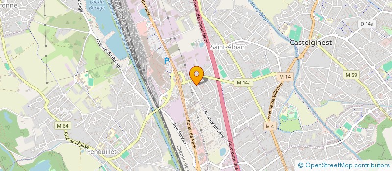 localisation de l'entreprise BREARD   ASSOCIATES à SAINT-ALBAN