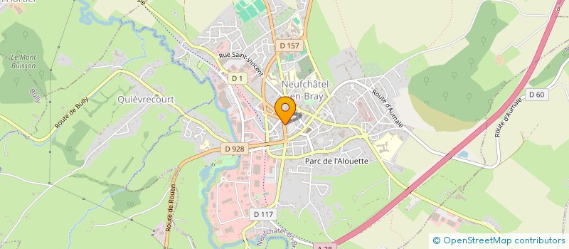 localisation de l'entreprise BREART NVP  NEUFCHATEL-EN-BRAY