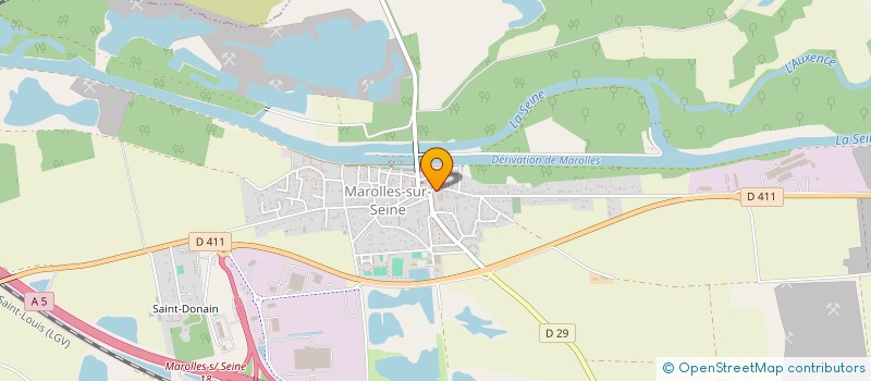 localisation de l'entreprise BREAU INVEST  VILLE-SAINT-JACQUES