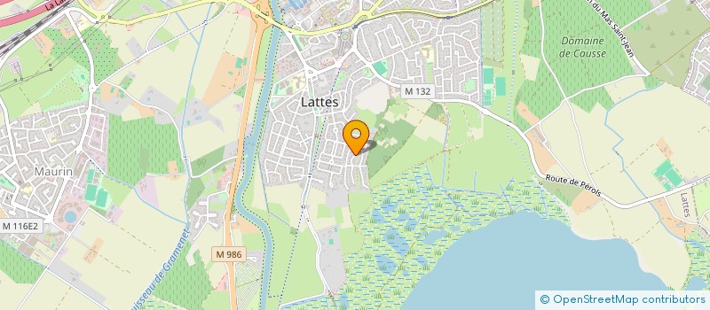 localisation de l'entreprise BREAUTE à LATTES