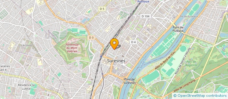 localisation de l'entreprise BREAVOINE POULAIN MARTIN ET ASSOCIES à SURESNES