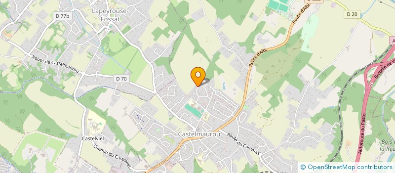 localisation de l'entreprise BREB  CASTELMAUROU