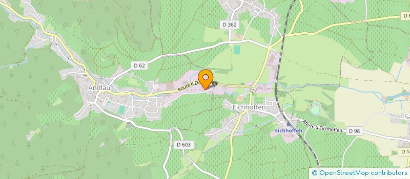 localisation de l'entreprise BREBALSACE + EB 3 à SAINT-PIERRE