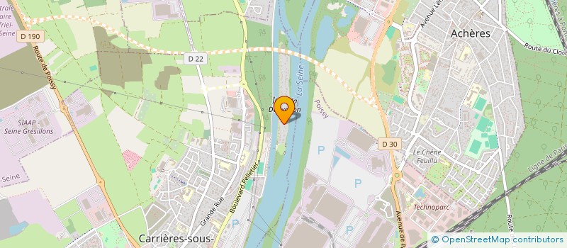 localisation de l'entreprise BREBION D ET BREBION L à CARRIERES SOUS POISSY