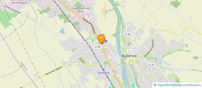 localisation de l'entreprise BRECCITAN EVOLUTION  AUTERIVE