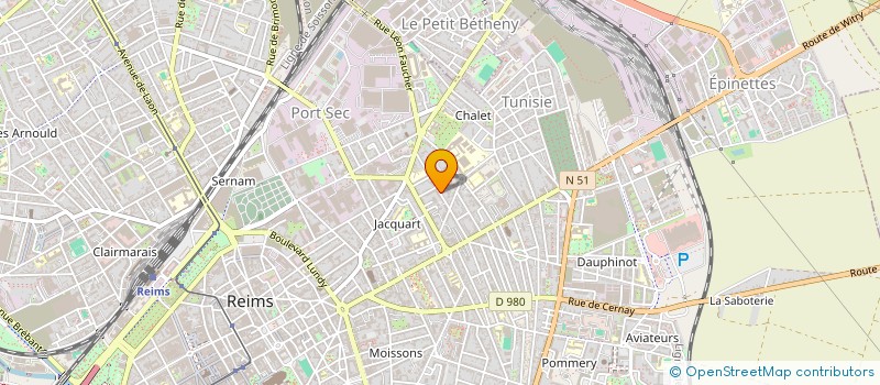 localisation de l'entreprise BRECHEISSEN  REIMS