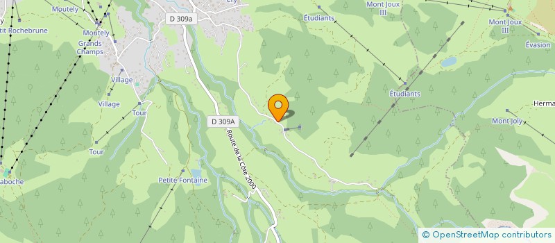 localisation de l'entreprise BRECHES MARCEL ET FILS  MEGEVE