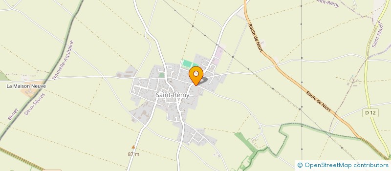 localisation de l'entreprise BRECHET  SAINT-REMY