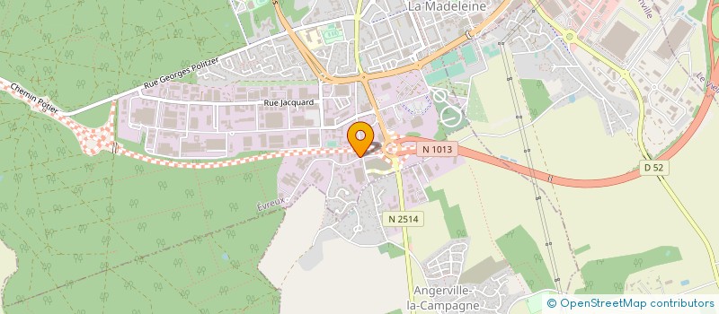 localisation de l'entreprise BRECHFI à EVREUX
