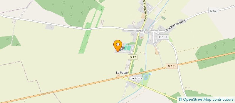 localisation de l'entreprise BRECY POKER  BRECY