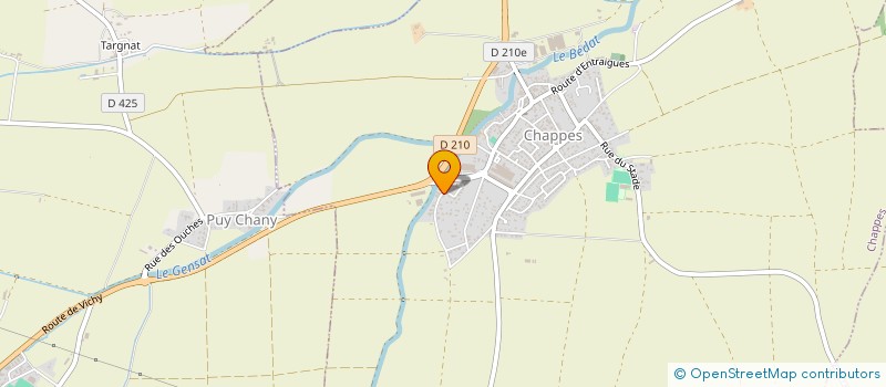 localisation de l'entreprise BREDAS IMMOBILIER  CHAPPES