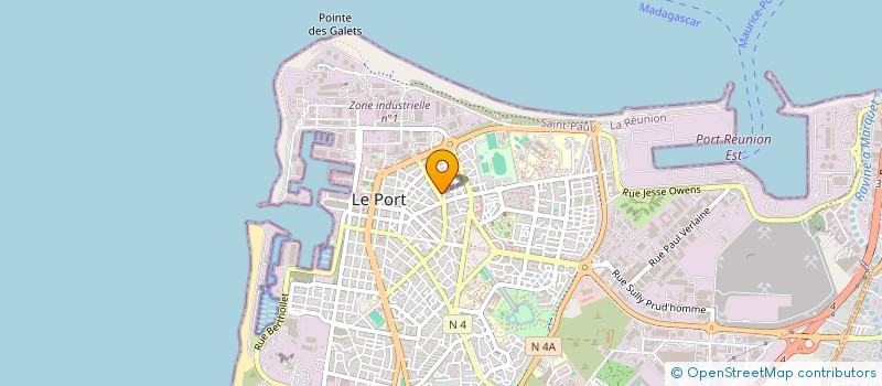 localisation de l'entreprise BREDE CHOUCHOU à LE PORT
