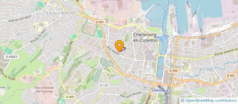 localisation de l'entreprise BREDELIOT à CHERBOURG-EN-COTENTIN