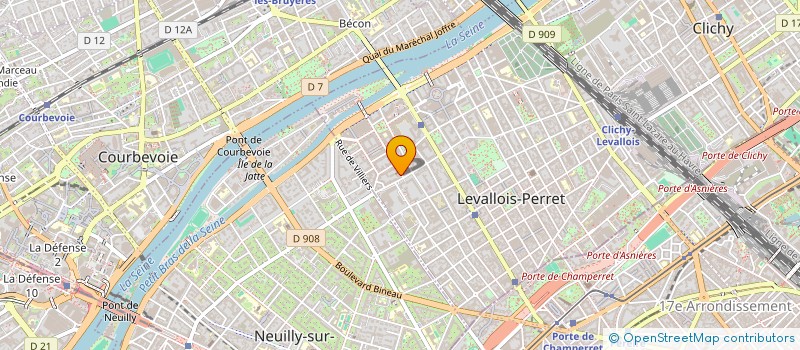 localisation de l'entreprise BREDOIRE-SZTABOWICZ CONSEIL à LEVALLOIS-PERRET