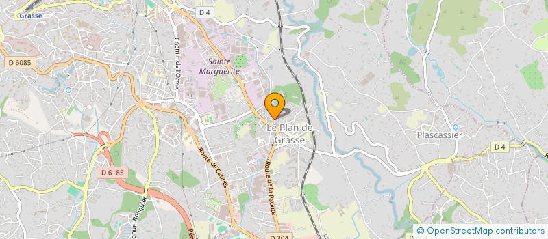 localisation de l'entreprise BREDON TAEKWONDO CLUB  GRASSE