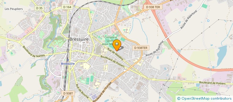 localisation de l'entreprise BREDOUAI  BRESSUIRE