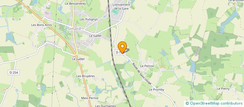 localisation de l'entreprise BREED STEFAN  SIMARD