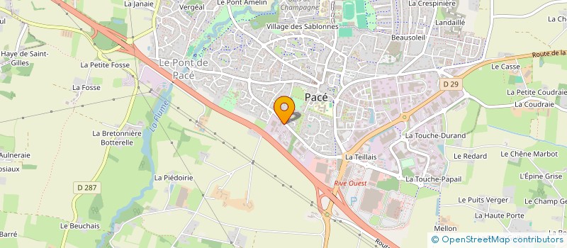 localisation de l'entreprise BREEDERTECH  PACE