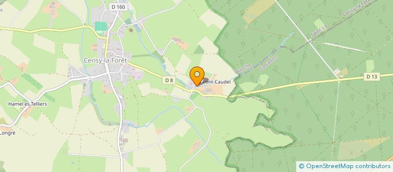 localisation de l'entreprise BREEDING & RACING CONSULTING  CERISY-LA-FORET