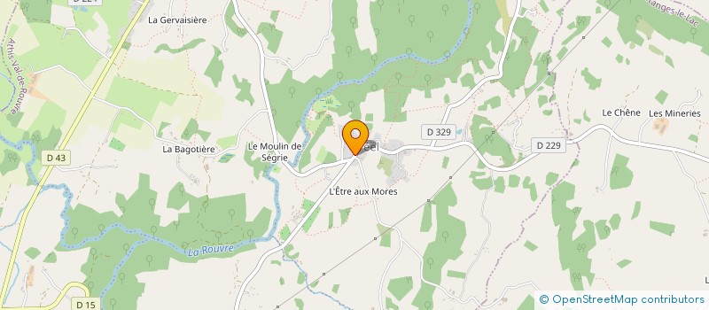 localisation de l'entreprise BREEL PATRIMOINE ET FLEURISSEMENT à ATHIS-VAL DE ROUVRE
