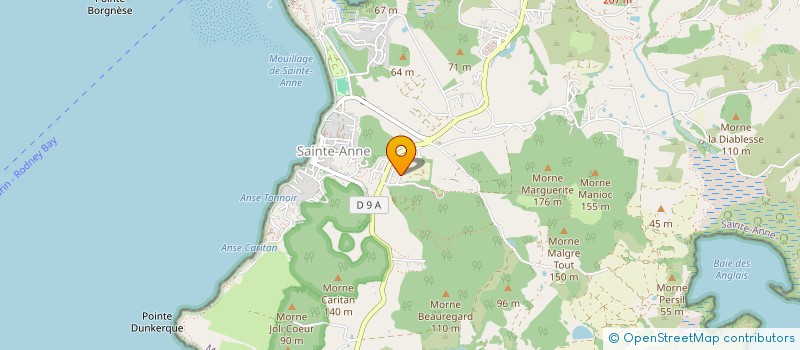 localisation de l'entreprise BREEN LOFT  SAINTE ANNE