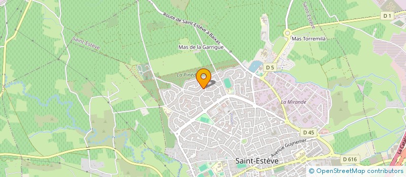 localisation de l'entreprise BREEPHAN  SAINT-ESTEVE