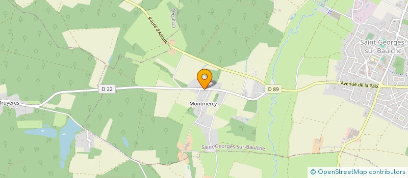 localisation de l'entreprise BREFCARE  SAINT-GEORGES-SUR-BAULCHE