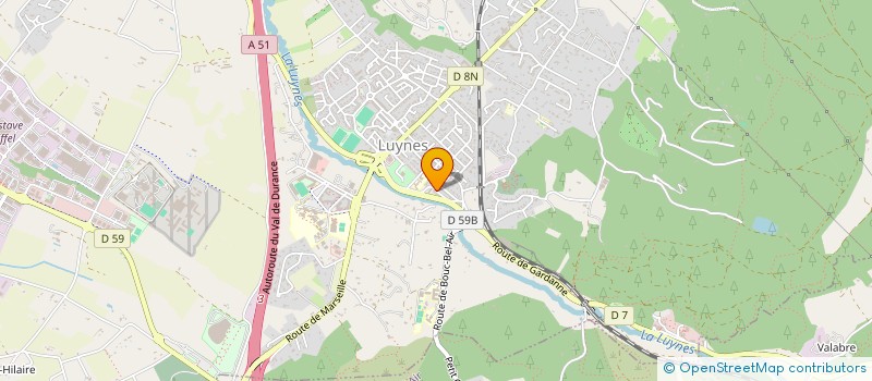 localisation de l'entreprise BREFED à AIX-EN-PROVENCE