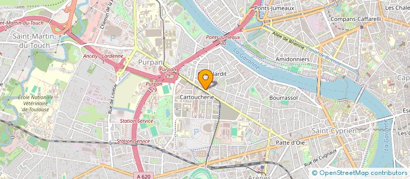 localisation de l'entreprise BREFONT  TOULOUSE