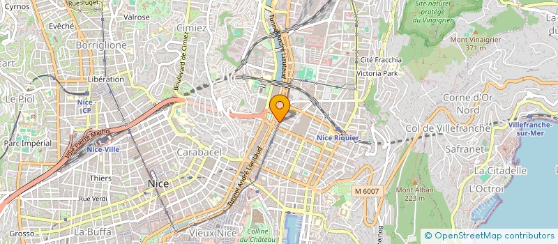 localisation de l'entreprise BREGA DELOCHE à NICE