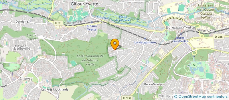 localisation de l'entreprise BREGAND BURES à BURES-SUR-YVETTE