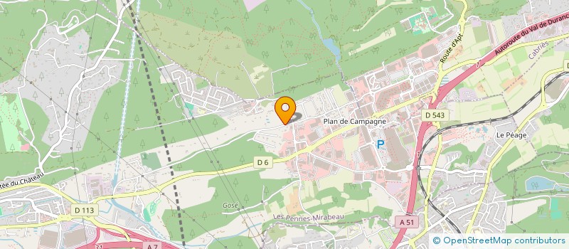 localisation de l'entreprise BREGI-HOTNOG à LES PENNES-MIRABEAU