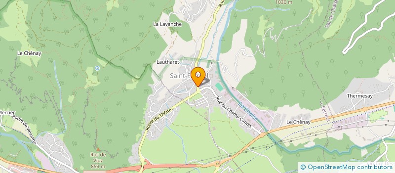 localisation de l'entreprise BREGLER-LAVEDRINE INDIVISION  SAINT-FERREOL