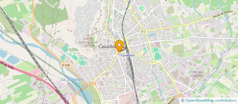 localisation de l'entreprise BREGON  CAVAILLON