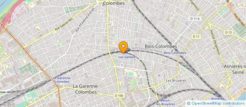 localisation de l'entreprise BREGON+BREGON à LA GARENNE-COLOMBES