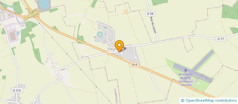 localisation de l'entreprise BREGUET (DU)  VAUCLERC