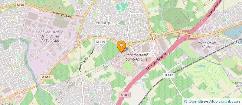 localisation de l'entreprise BREGUIBOUL DISTRIBUTION à SAINT-AUNES