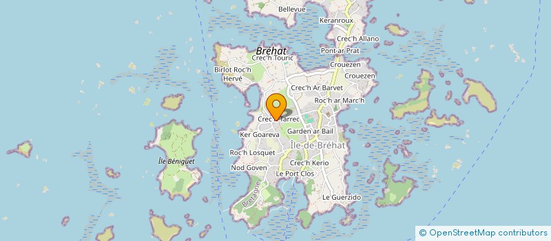 localisation de l'entreprise BREHAT BATIMENT à ILE-DE-BREHAT