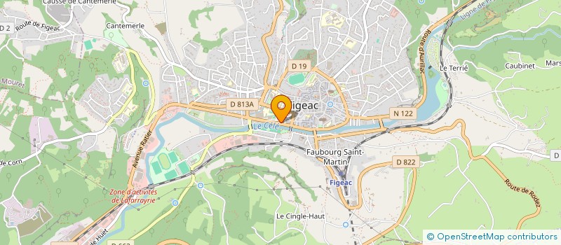 localisation de l'entreprise BREHAULT INGENIERIE à FIGEAC