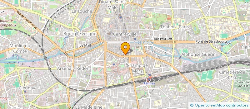 localisation de l'entreprise BREHENS à RENNES