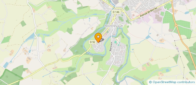 localisation de l'entreprise BREHERET à MAUGES-SUR-LOIRE