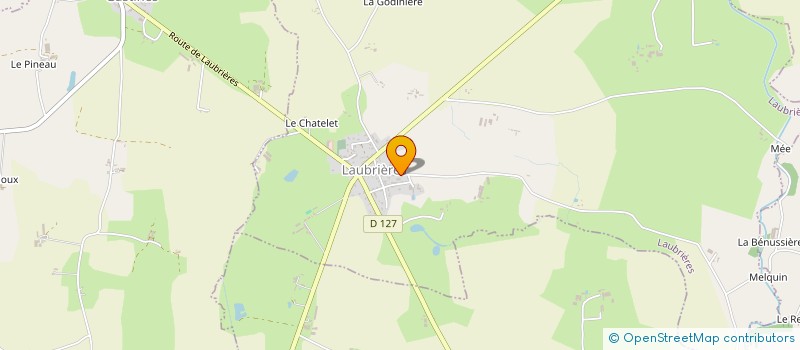 localisation de l'entreprise BREHIN-BROCHARD  LAUBRIERES