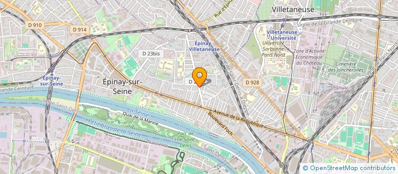 localisation de l'entreprise BREIT & CO à EPINAY-SUR-SEINE