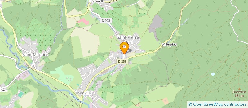 localisation de l'entreprise BREIT TRANS  BREITENAU