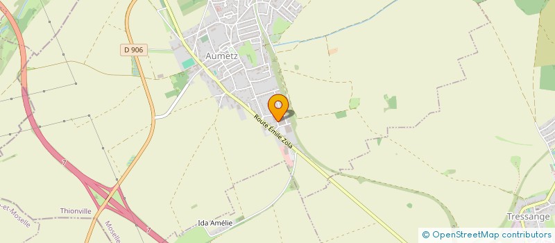 localisation de l'entreprise BREITENBUCHER SARL à AUMETZ