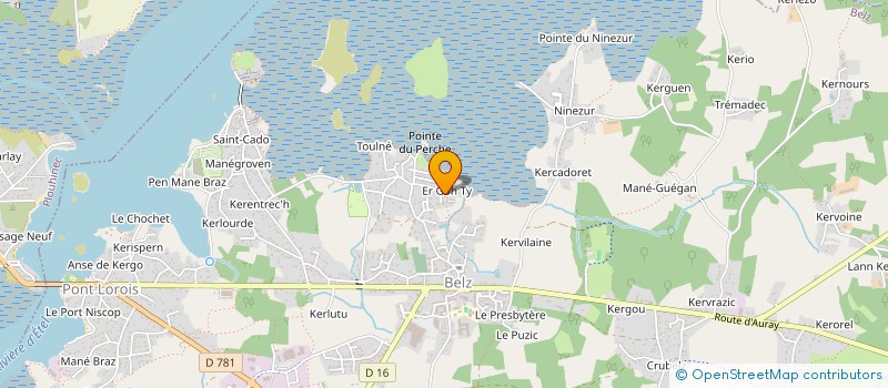 localisation de l'entreprise BREIZ AIR à BELZ