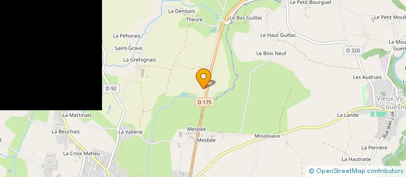 localisation de l'entreprise BREIZ BROTHER  SENS-DE-BRETAGNE