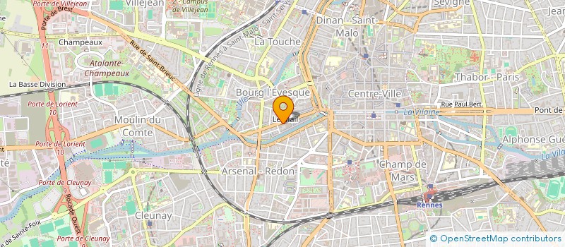 localisation de l'entreprise BREIZ MICRO SOLUTION  RENNES